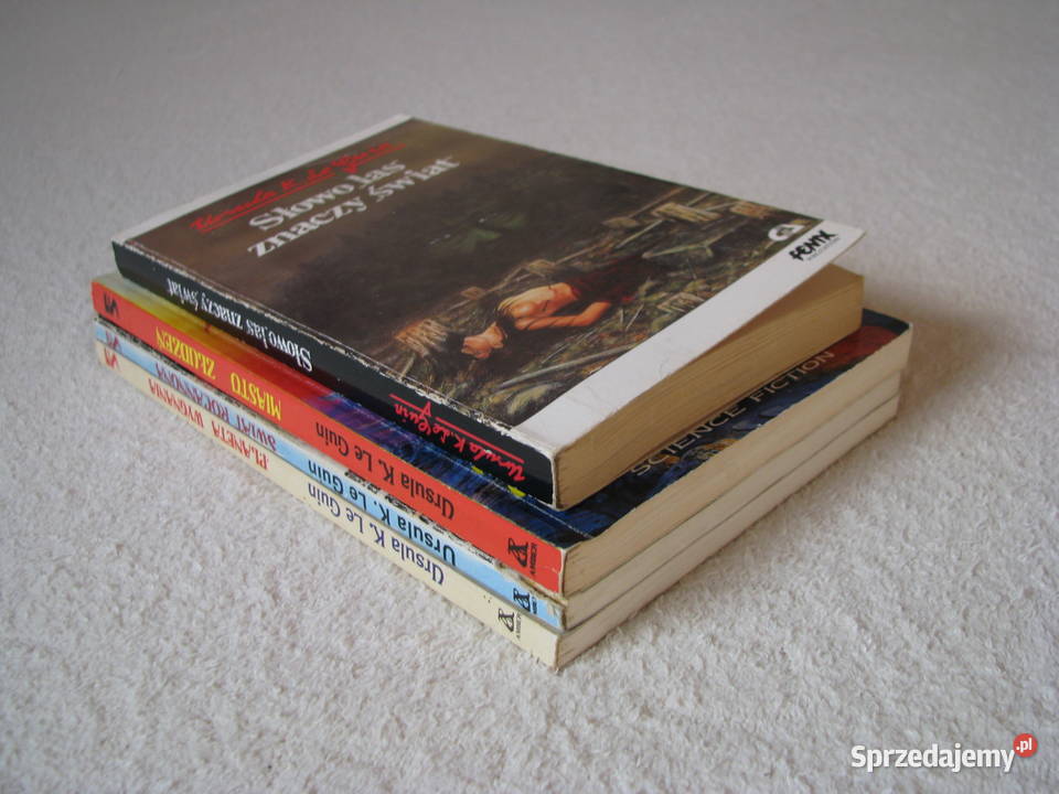 Ursula K Le Guin cykl Ekumena 4 tomy Wydanie I Brzegi sprzedam