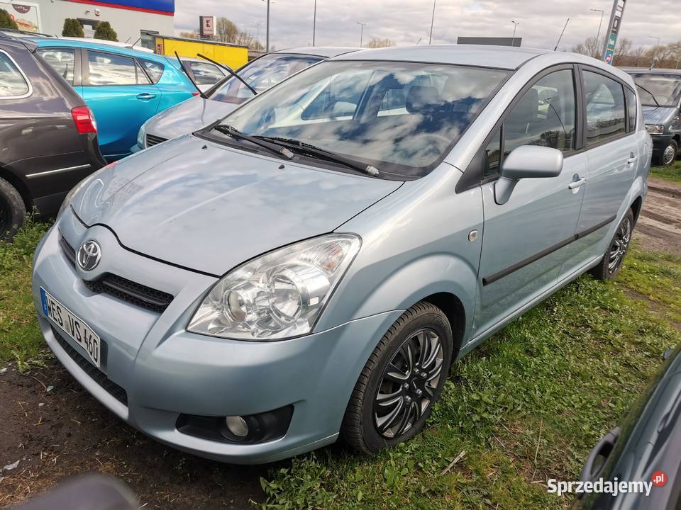 7 osobowa Toyota Corolla Verso z Niemiec wersja elektryczne szyby małopolskie Tarnów sprzedam