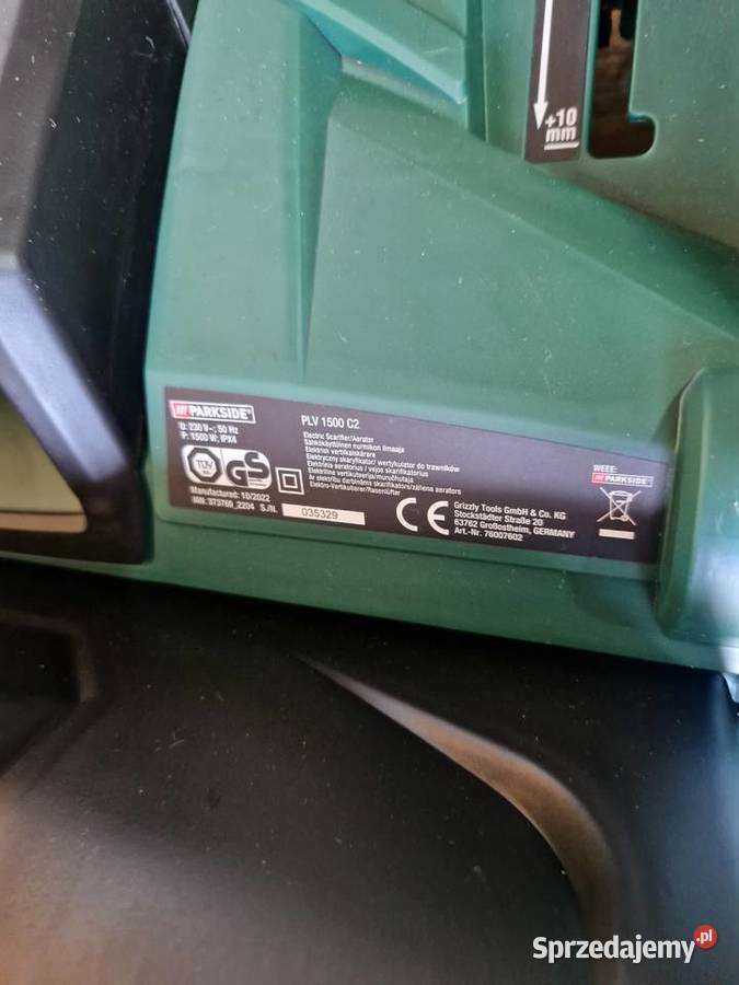 Wertykulator Parkside 36 1500 W 2w1 areator Głogowa sprzedam