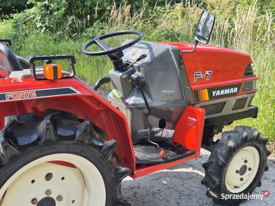 Traktorek traktor YANMAR F7D 16 44 Glebogryzarka Maluszyn