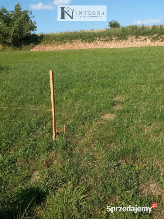 Działka budowlana 641 ara Rzeszów boczna utwardzona
