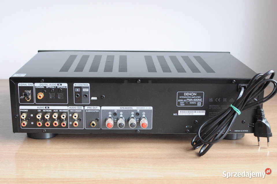 Wzmacniacz DENON PMA600NE kl AB 2x45W stan