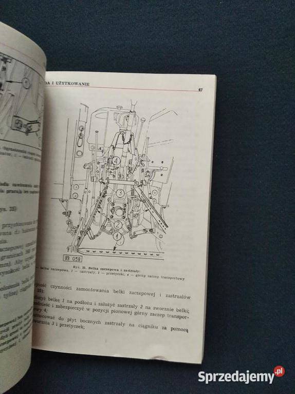 Instrukcja obsługi MF 255 oryginał Pozostałe Lublin sprzedam
