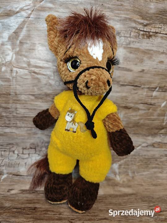 Maskotka konik na szydełku zachodniopomorskie Szczecin sprzedam