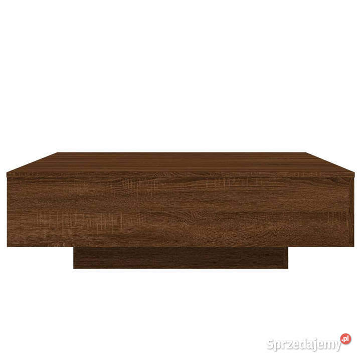 Stolik kawowy brązowy dąb 100x100x31 WM836601 Warszawa sprzedam