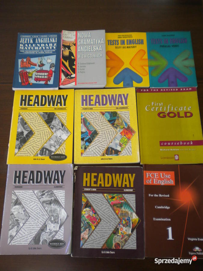 10 książek do nauki języka angielskiego Książki i Podręczniki Konstantynów Łódzki