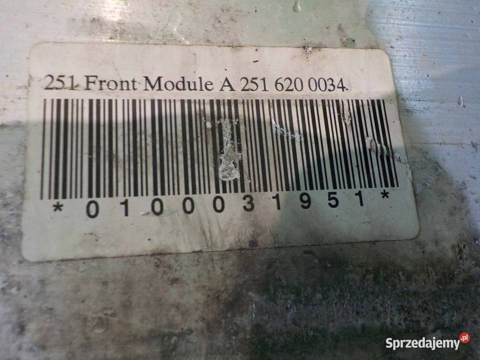 MERCEDES R W251 belka zderzaka przod A2516200034 osobowe sprzedam