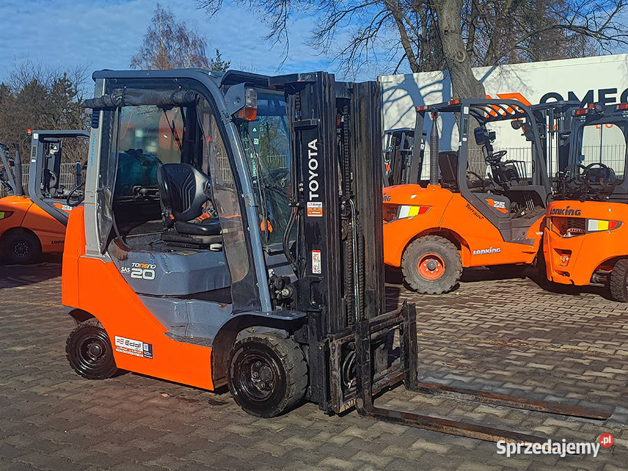 Wózek widłowy kompaktowy Toyota 028FGKF20 2 tony gaz Kęty