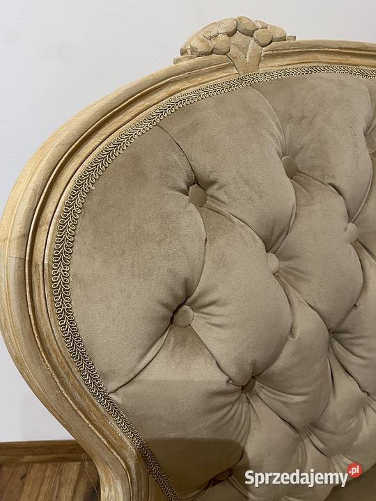 Fotel stylowy ludwikowski odnowiony OKAZJA Lusówko