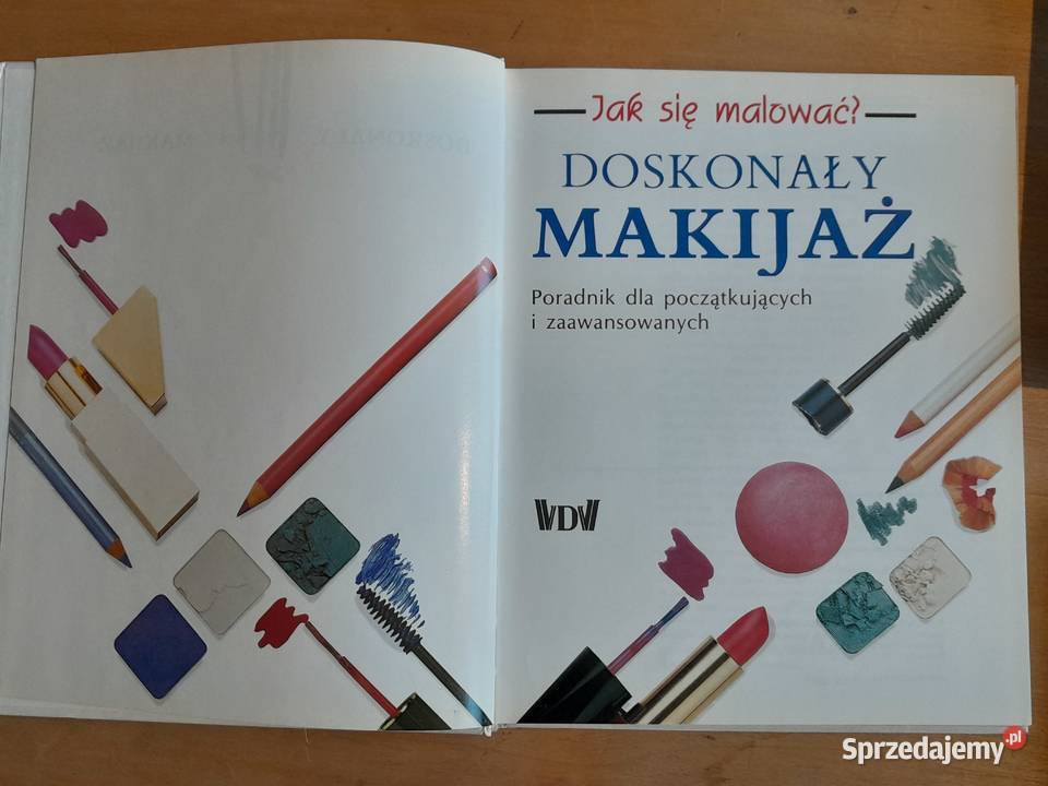 Książka Poradnik Doskonały makijaż 1994 używana Dąbrowa Górnicza sprzedam