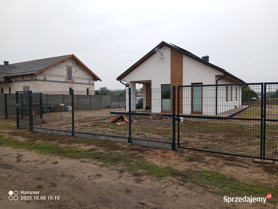 Ogrodzenie panelowe bramy furtki