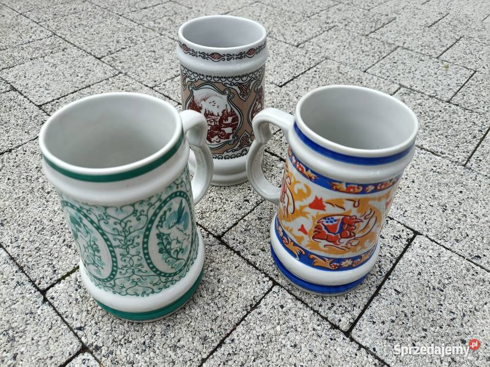 Antyczny retro kufel lata 70 te Szklanki i kufle Piekary Śląskie