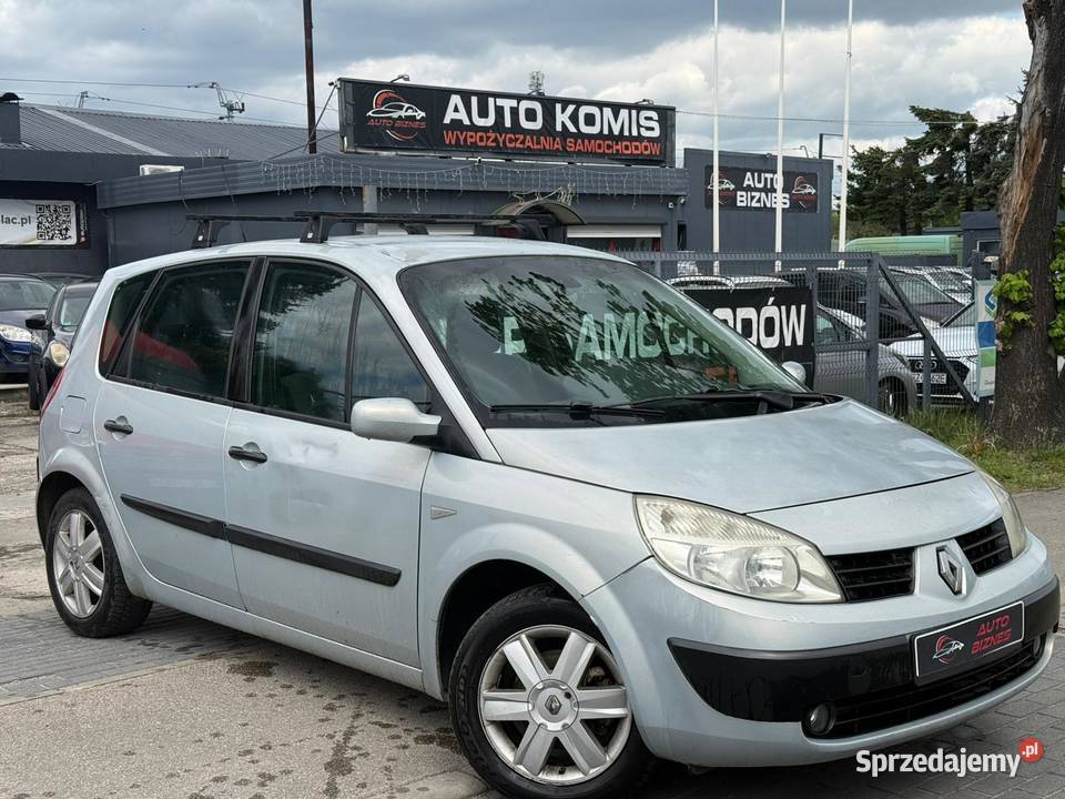 Renault Scenic 16 Benzyna Raty Zamiana Rok produkcji 2004 Częstochowa