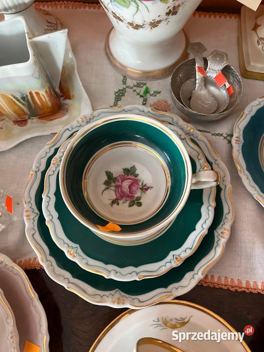 Filiżanka z talerzykiem deserowym Eisenberg Syg Gdańsk