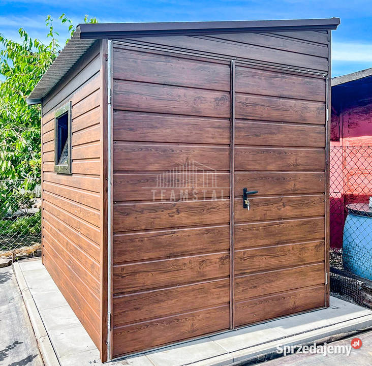 Schowek Domek Ogrodowy 3x2m Brama dwuskrzydłowa Rybnik