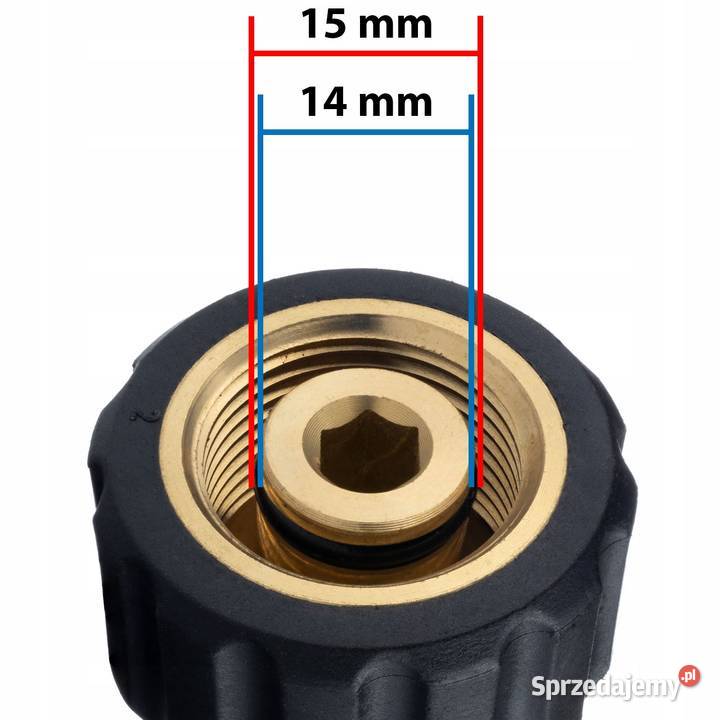 Lanca Zagięta 60 M22x15 do Myjek Karcher HDHDS Ludźmierz