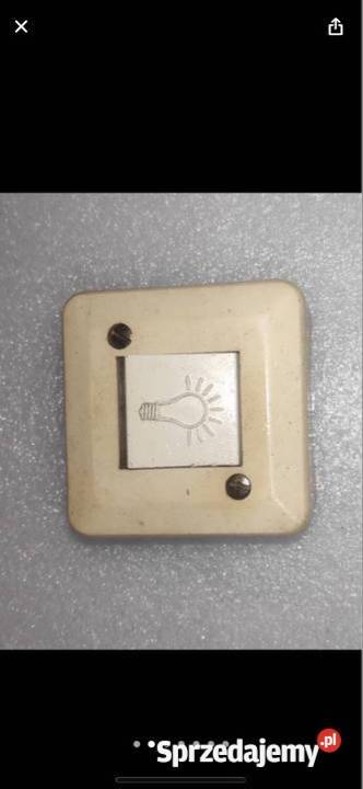 Na tynkowy włączniki światło czasy PRLU Typ WNt Gliwice