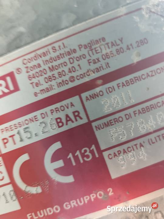 Zbiornik 994 L ocynkowany Kostarowce