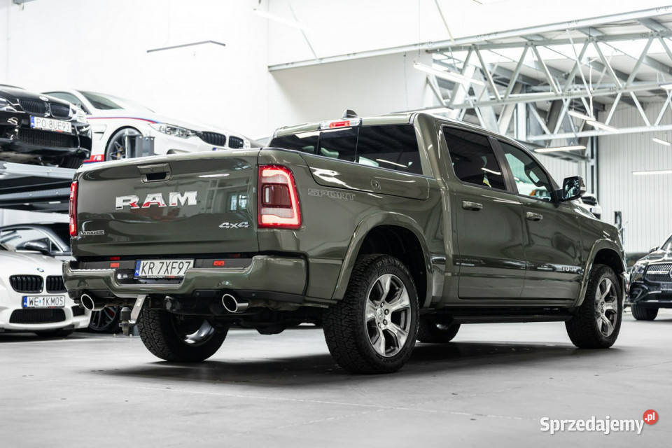 RAM 1500 57 V8 HEMI Laramie Crew Cab Salon wielofunkcyjna kierownica małopolskie sprzedam