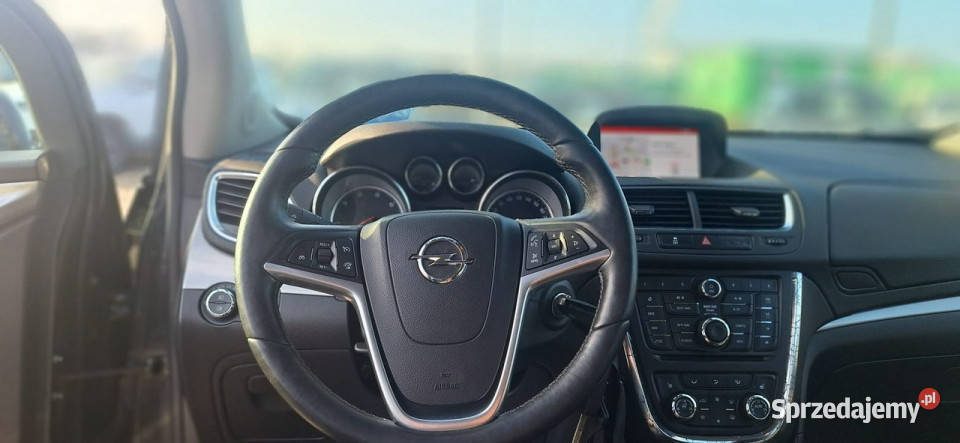 Opel Mokka Duża navi podgrzewana kierownica czarny Lębork