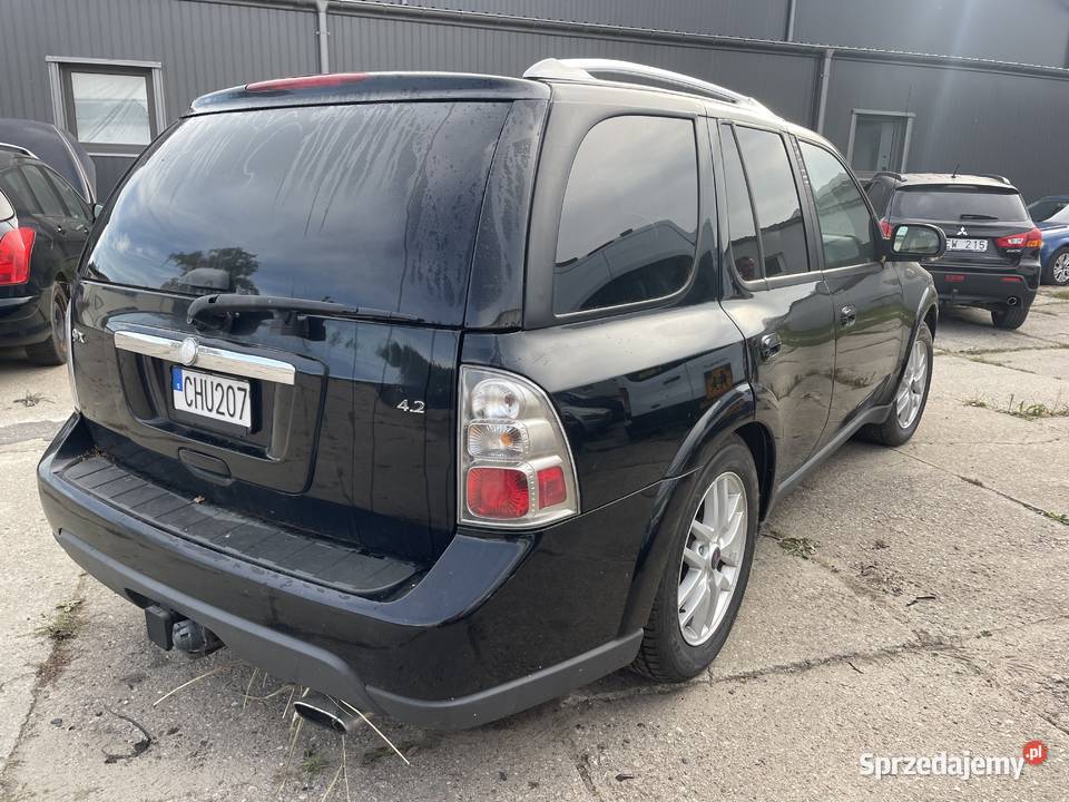 Saab 97X 42 benzyna uszkodzona skrzynia biegów 9-7X warmińsko-mazurskie Olsztyn