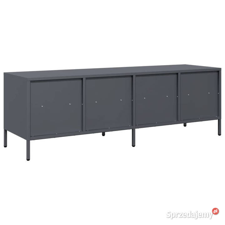 Szafka RTV antracyt 135x39x435 stal walcowana na RTV Warszawa
