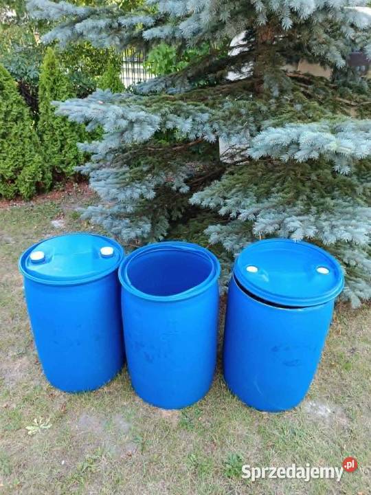 Beczki 120l plastikowe lubelskie Chełm