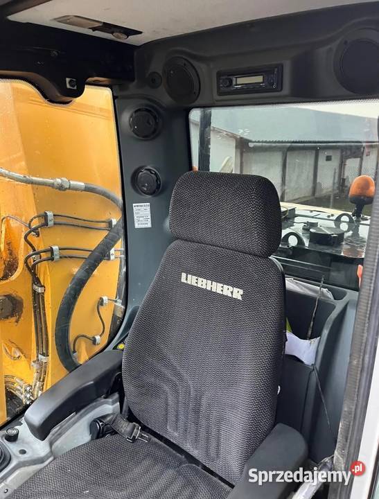 Liebherr A918 Compact system GPS 3D Leica 2012r Sochaczew
