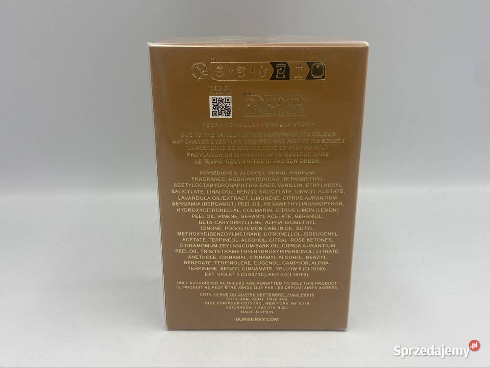 Burberry Goddes Parfum 100ml Kosmetyki i perfumy Kraków