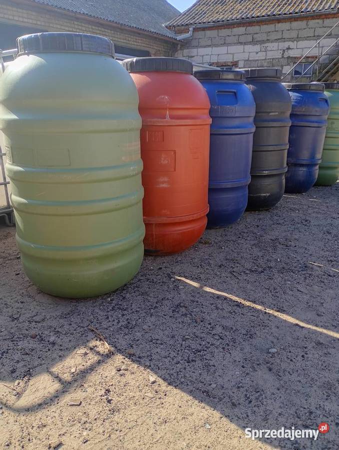 Beczki plastikowe Skulsk sprzedam