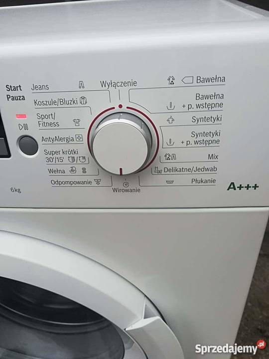 czna pralka Bosch Serie2 na gwarancji możliwy mazowieckie Warszawa