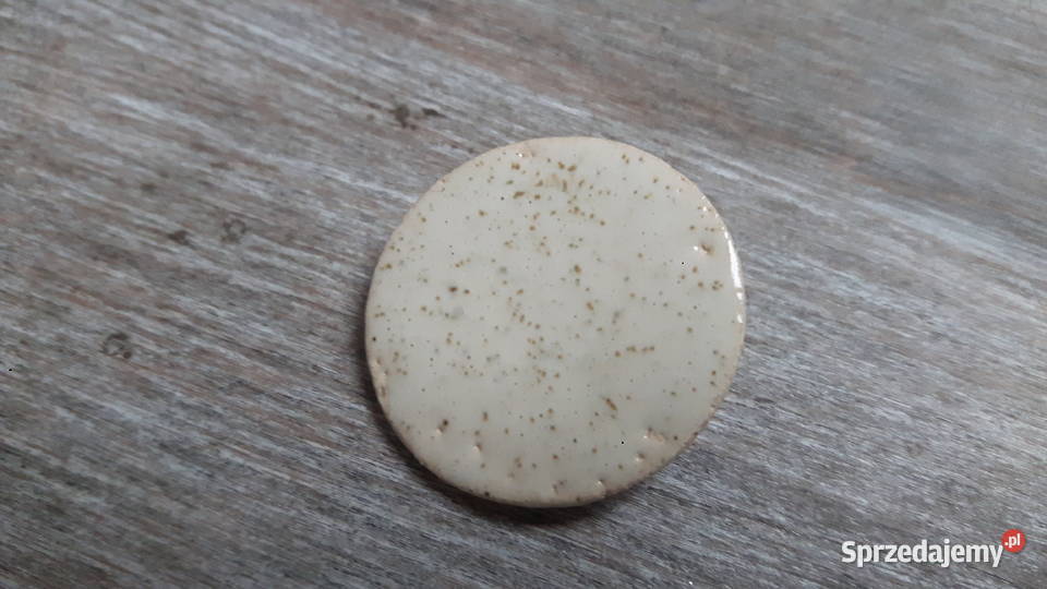 Broszka ceramiczna ręcznie wykonana Otwock sprzedam