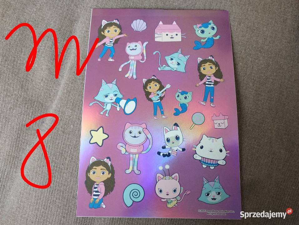 Dziewczynki stworki naklejki podlaskie Siemiatycze