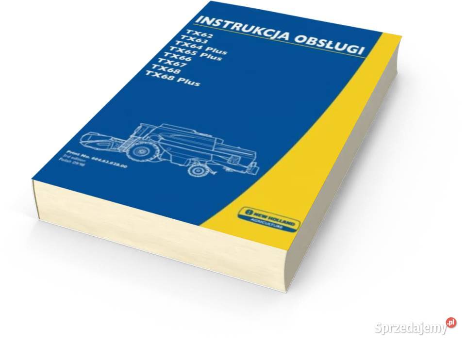 TX 36 34 30 32 NH Holland Instrukcja katalog Szamotuły