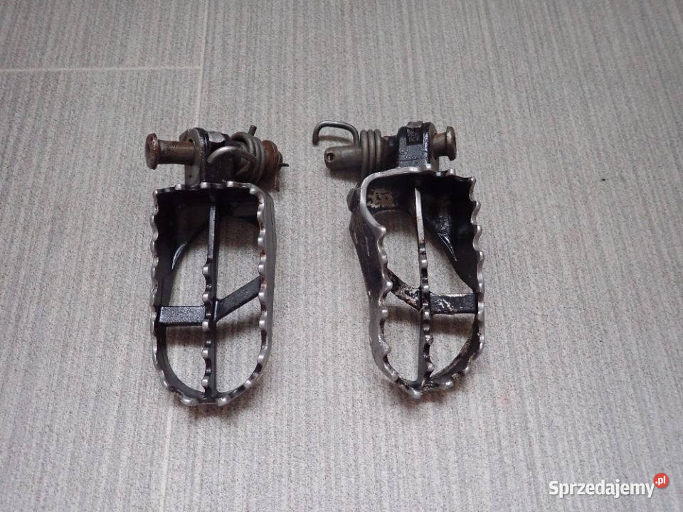 2 Podnóżki Kierowcy Sprężyny Kawasaki KXF 250 04 Pozostałe lubuskie Strzelce Krajeńskie