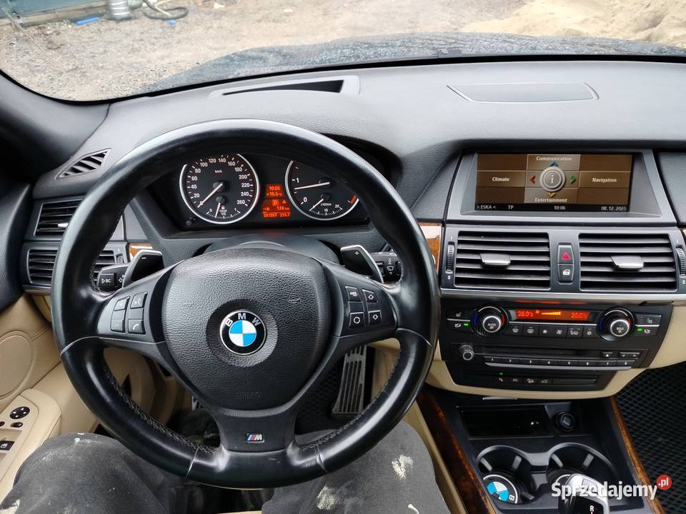 BMW X5 e70 30d pakiet aero komforty hedap hak Rok produkcji 2008 Szamotuły
