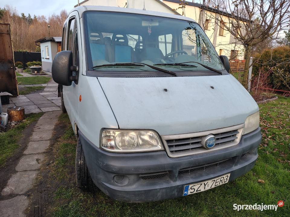 Fiat Ducato doka 7 osóbFurgonetka brygadówka śląskie Sławków