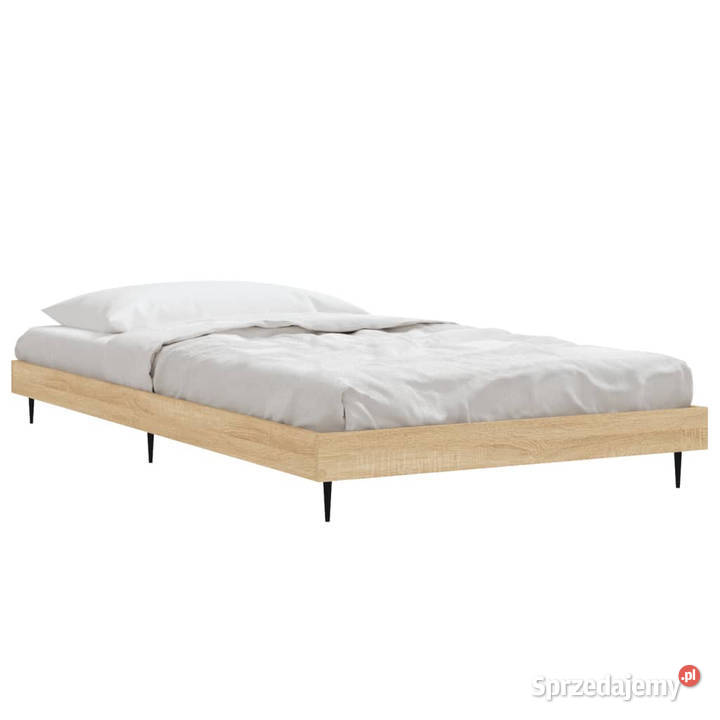 Łóżko bez materaca dąb sonoma 100x200 WM832264 mazowieckie Warszawa