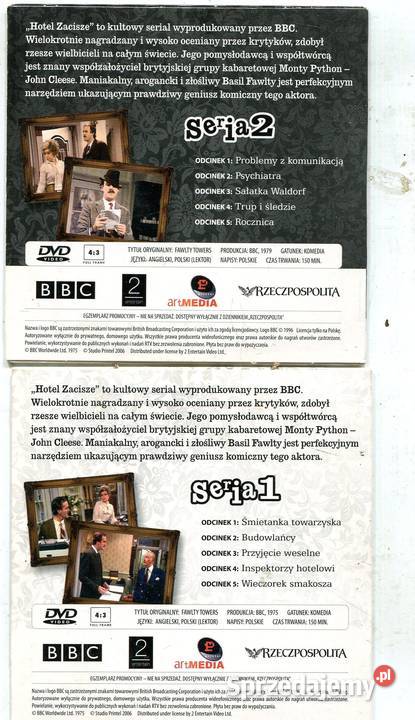 Hotel Zacisze Seria 12 FilmDVD Szczecin sprzedam