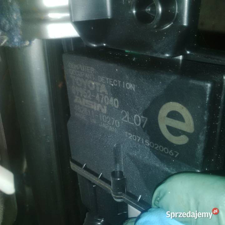 Fotel Pasażera Prawy Przód Toyota Prius 0914 podlaskie Grajewo sprzedam