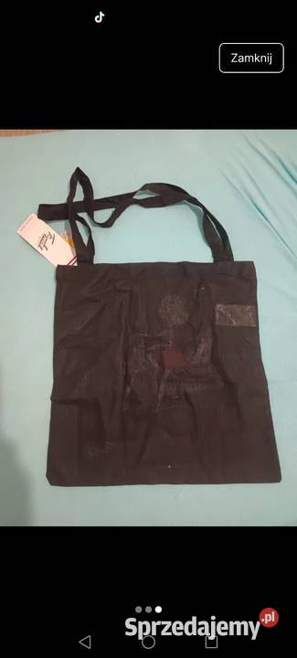 Torba czarna czarny Torby i torebki Krosno