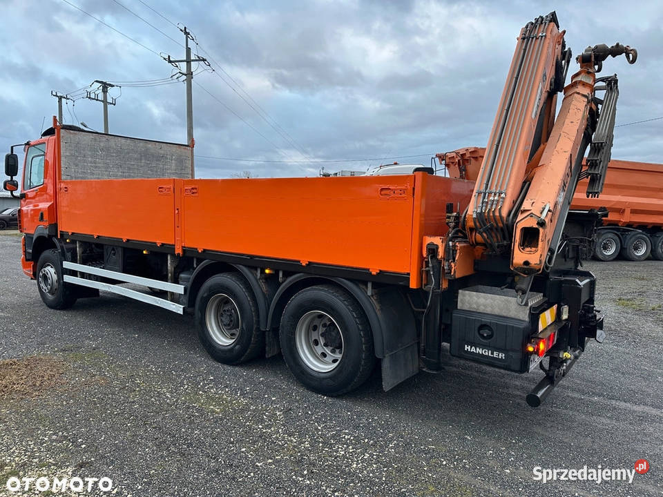 DAF FAS CF85410 HDS Hiab 166ES4 Hiduo Pilot manualna Łomża