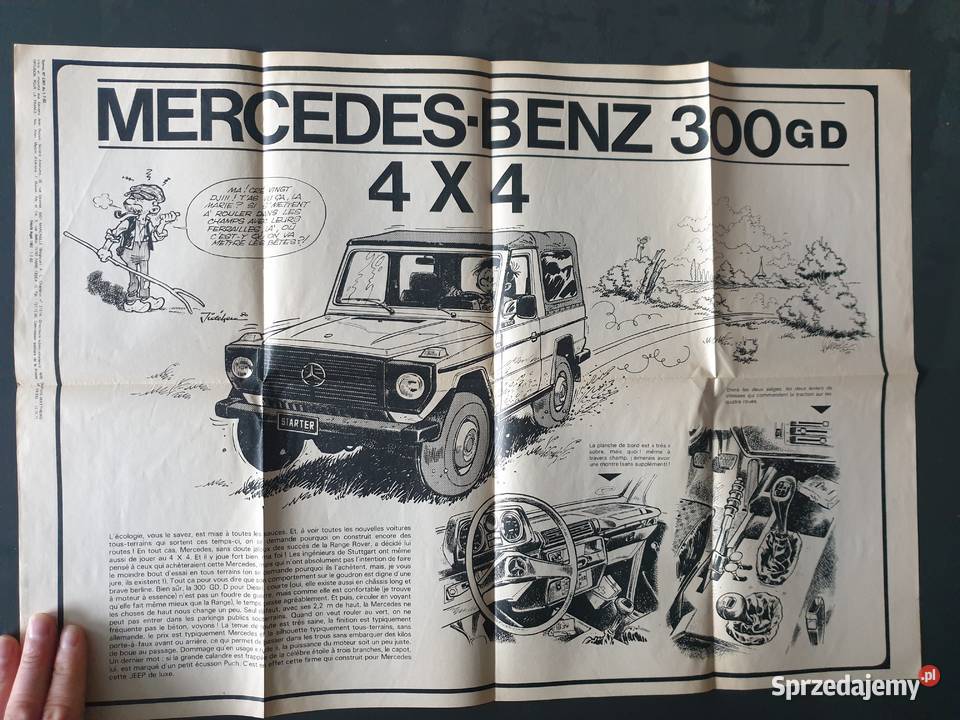 Gaston Spirou plakat komiksowy Europejskie Kultura i Rozrywka