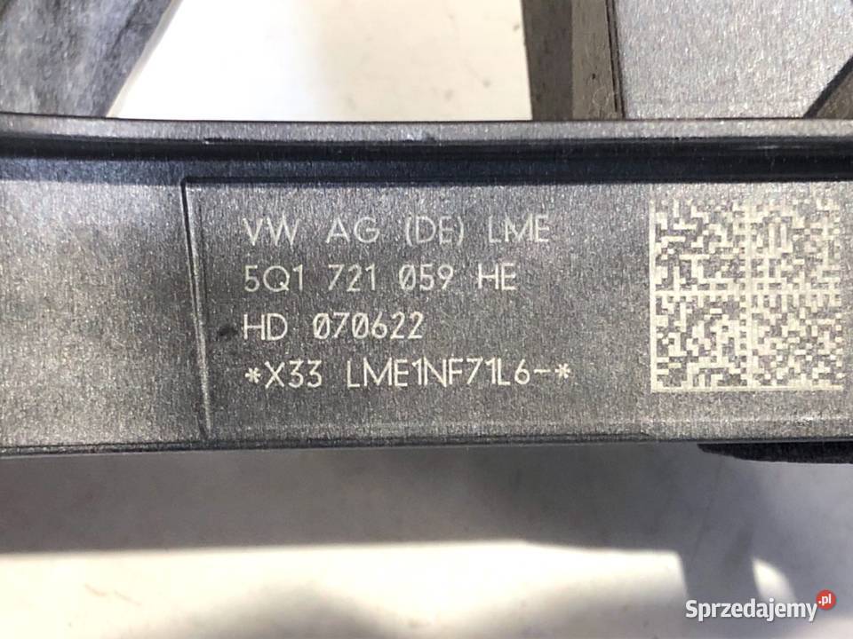 PEDAŁ SPRZĘGŁA VW GOLF VIII 5Q1721059HE 15 131 osobowe sprzedam