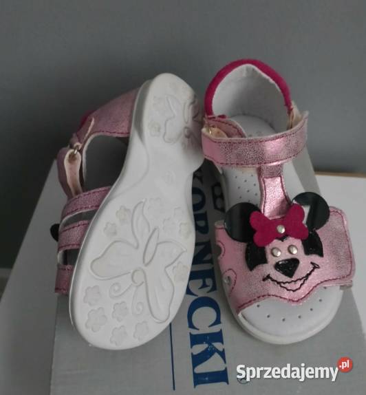 Sandały różowe rozmiar 22 83