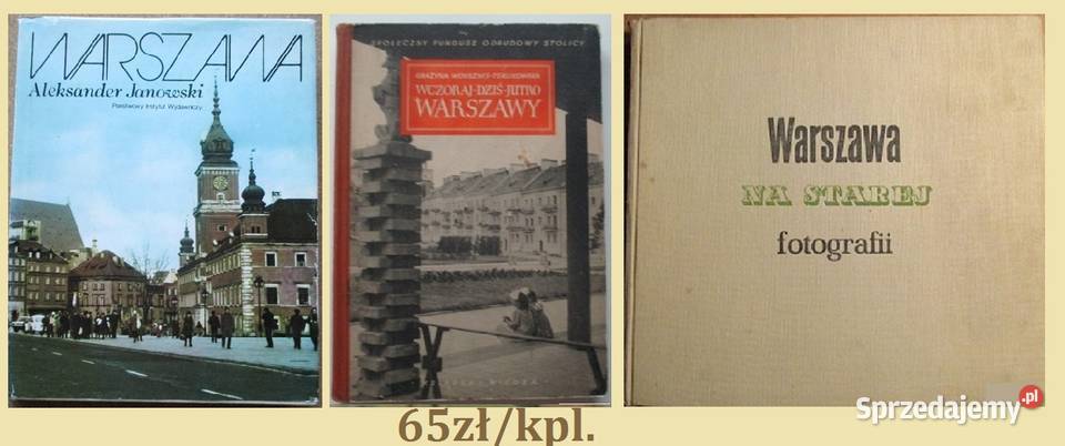 Warszawa 1945 Warszawa w dniach Powstania 1944 sprzedam
