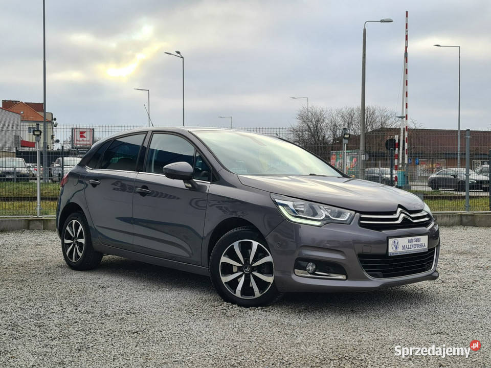Citroen C4 Automat Navi 2xPDC Klimatronik Led aluminiowe felgi Wągrowiec