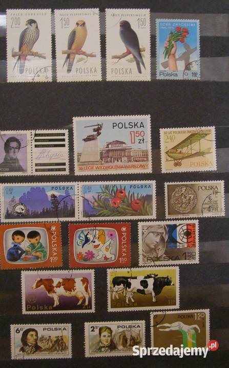 Znaczki pocztowe Polska zestaw 205luzaki