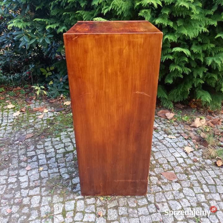Duża szafka z roletą vintage szafka biurowa mazowieckie Warszawa