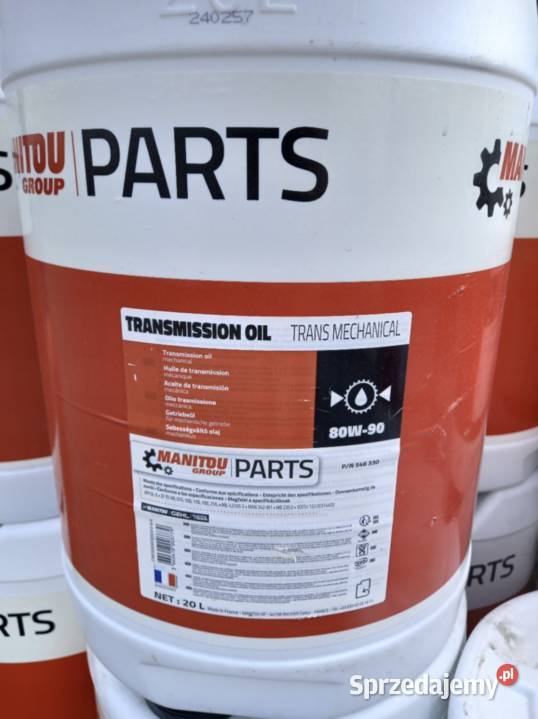 Olej Przekładniowy MANITOU 80W90 PREMIUM 20L Suchowola sprzedam